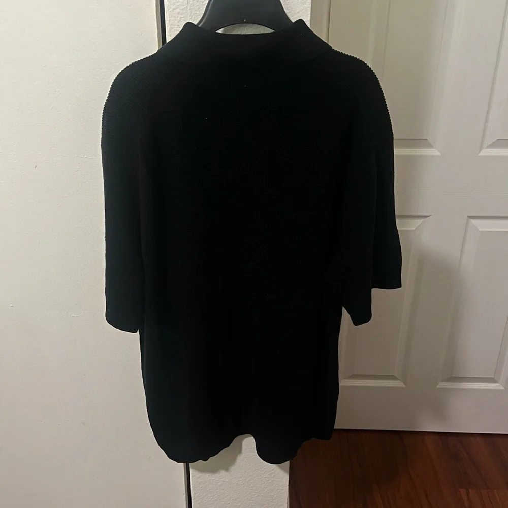 Calvin Klein Men's Waffle-Knit Polo Shirt - Picture 6 of 7